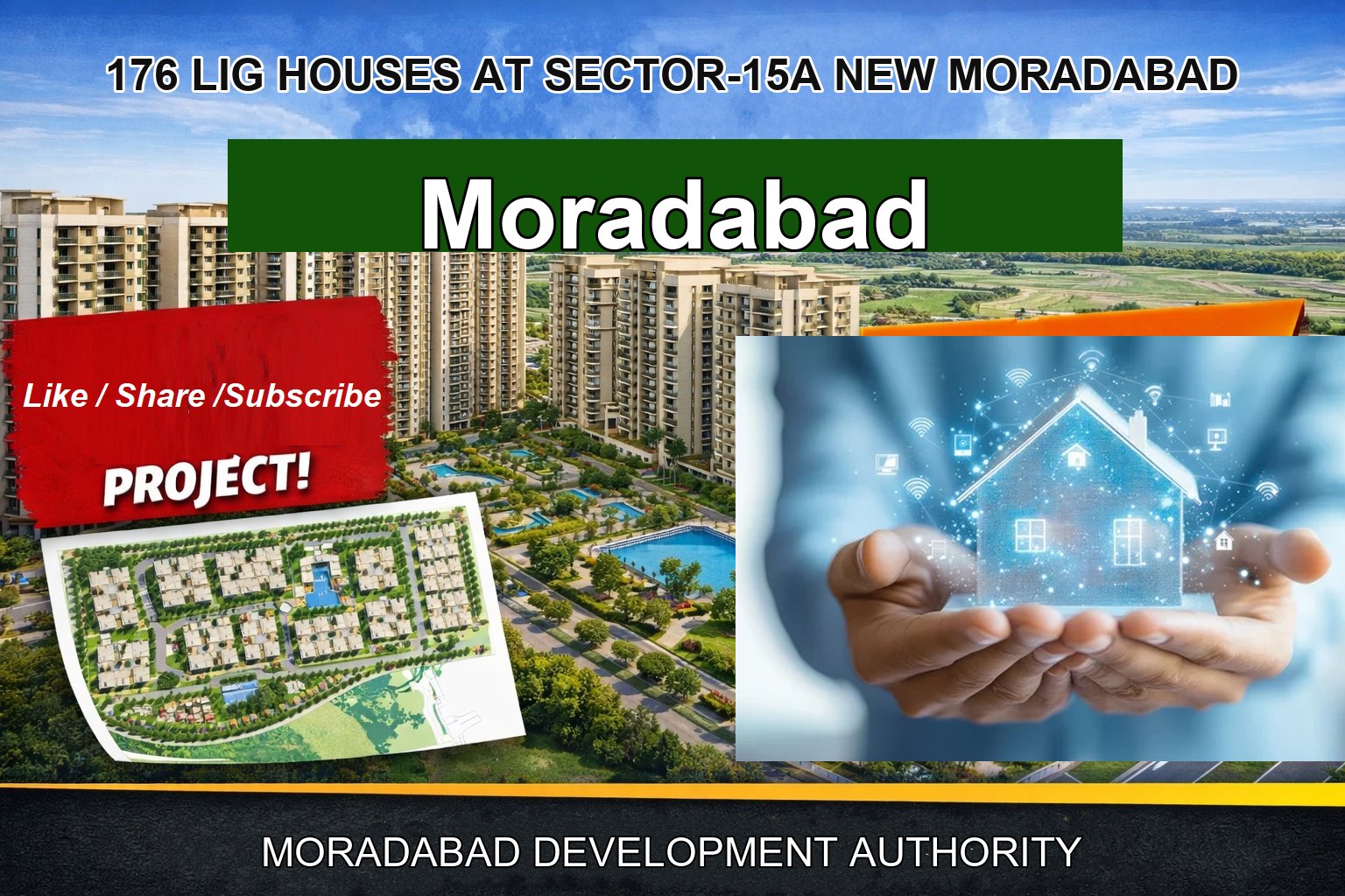 176 LIG HOUSES AT SECTOR-15A NEW MORADABAD