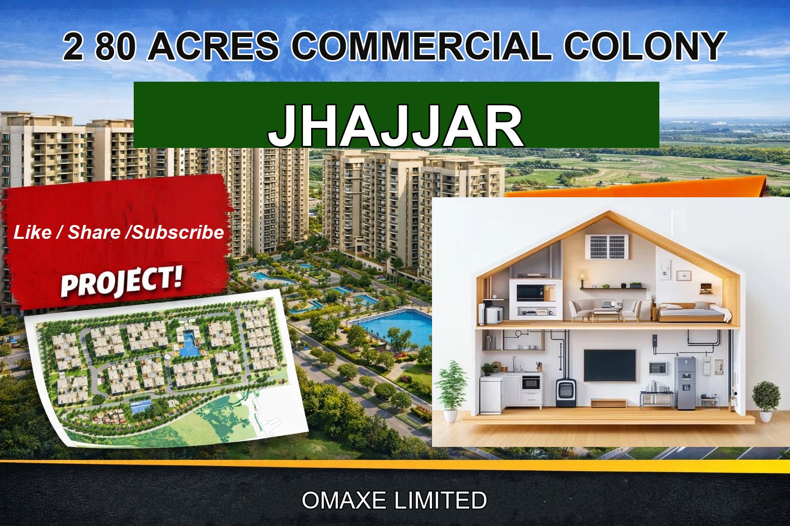 2 80 ACRES COMMERCIAL COLONY