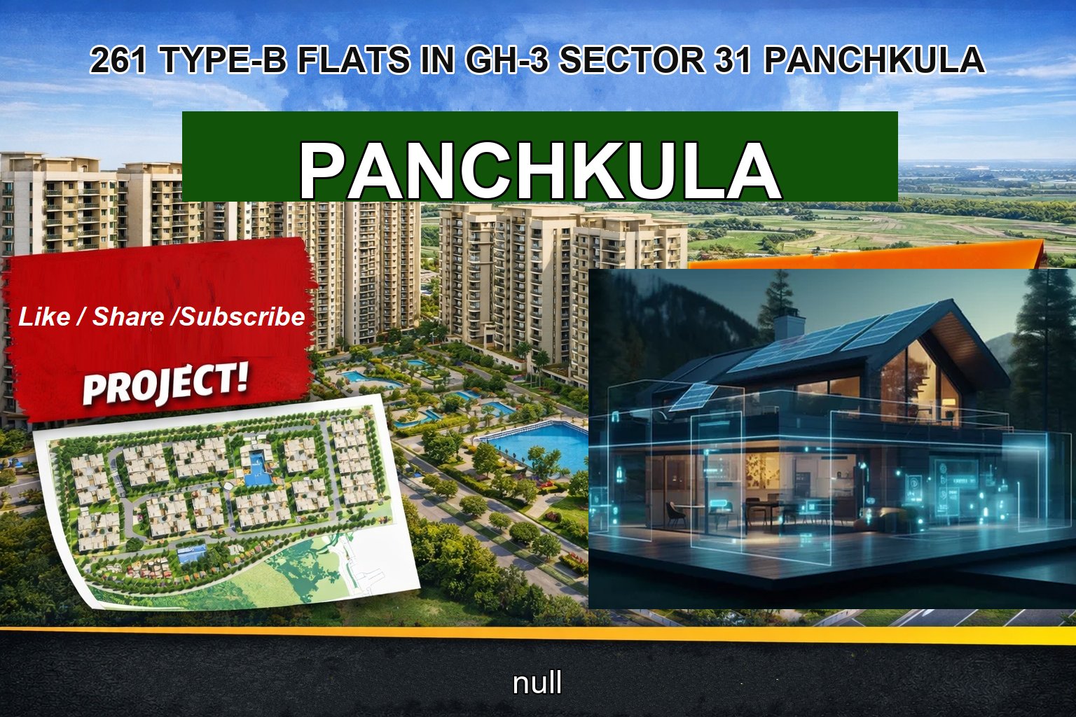 261 TYPE-B FLATS IN GH-3 SECTOR 31 PANCHKULA