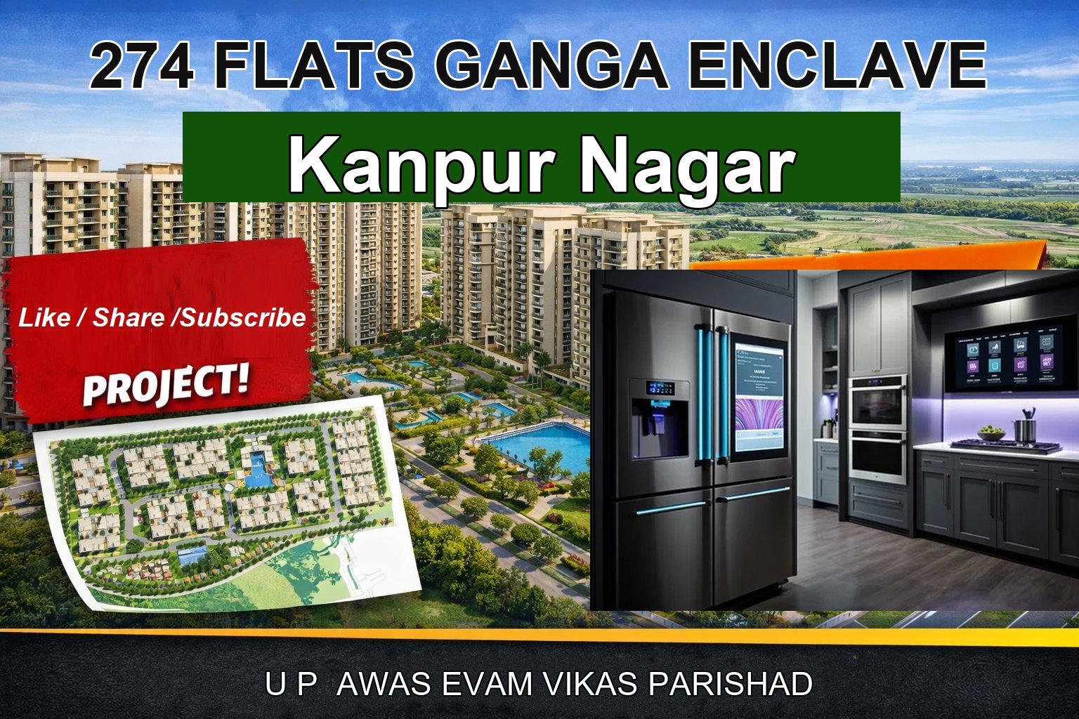 274 FLATS GANGA ENCLAVE