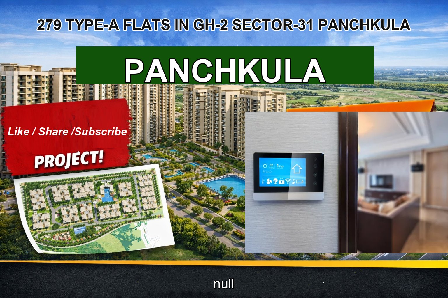 279 TYPE-A FLATS IN GH-2 SECTOR-31 PANCHKULA