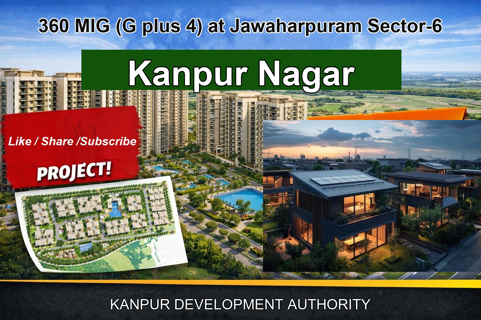 360 MIG (G plus 4) at Jawaharpuram Sector-6