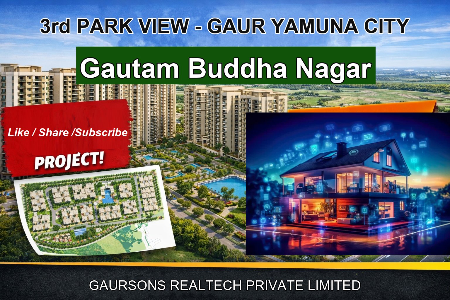 3rd PARK VIEW - GAUR YAMUNA CITY
