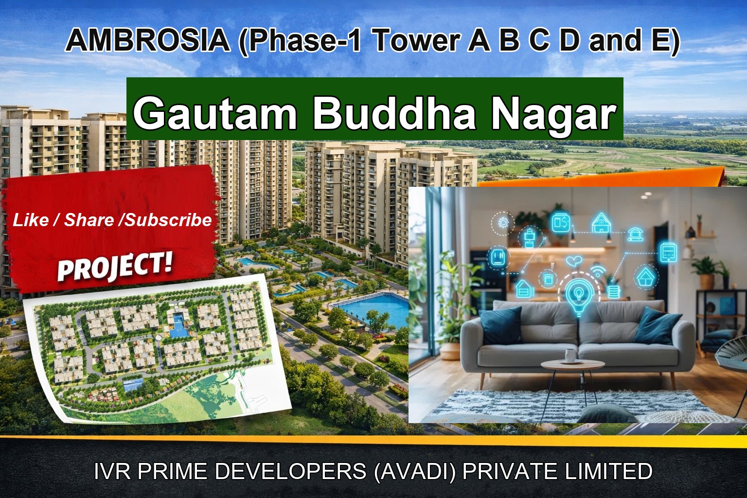 AMBROSIA (Phase-1 Tower A B C D and E)