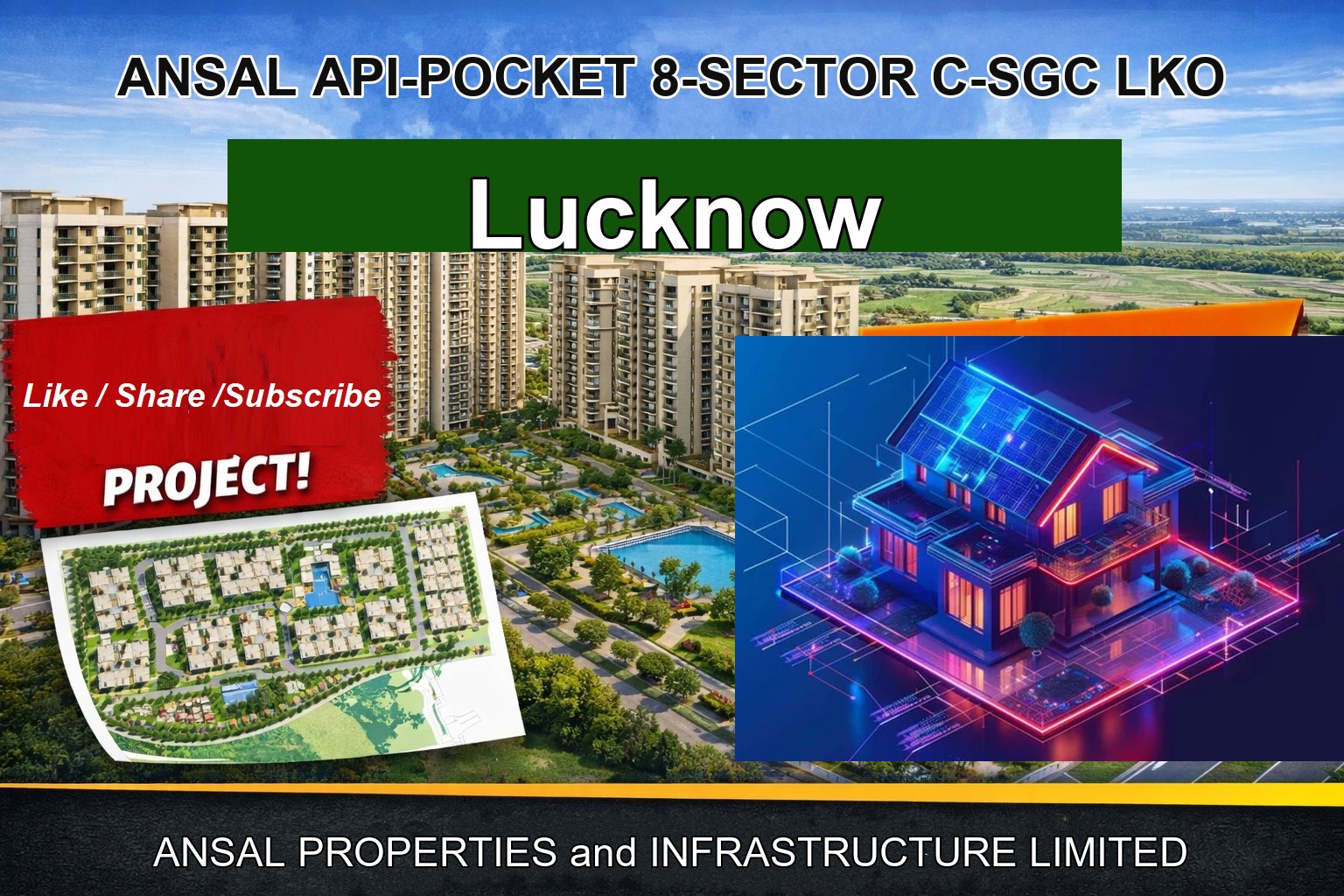 ANSAL API-POCKET 8-SECTOR C-SGC LKO