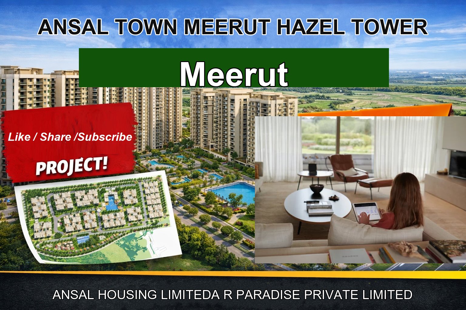 ANSAL TOWN MEERUT HAZEL TOWER