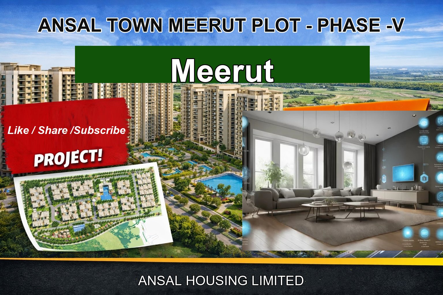ANSAL TOWN MEERUT PLOT - PHASE -V