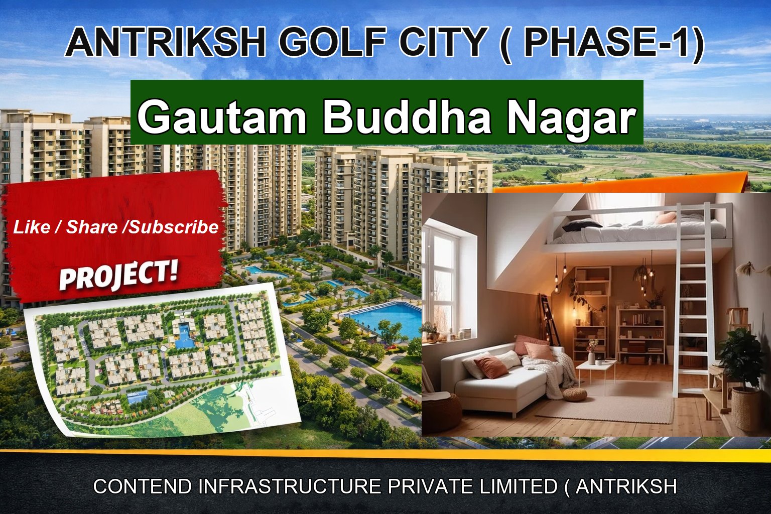 ANTRIKSH GOLF CITY ( PHASE-1)