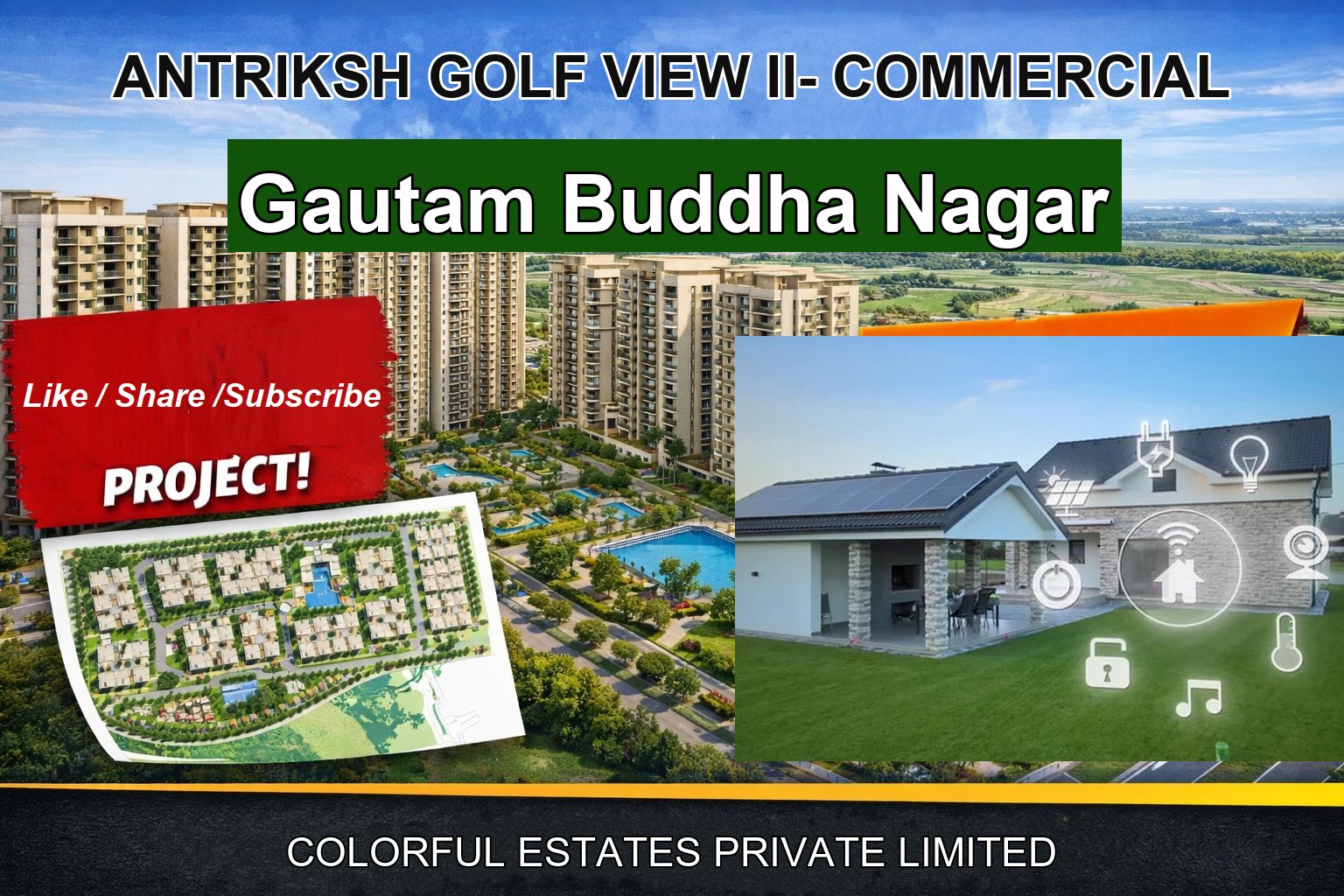 ANTRIKSH GOLF VIEW II- COMMERCIAL