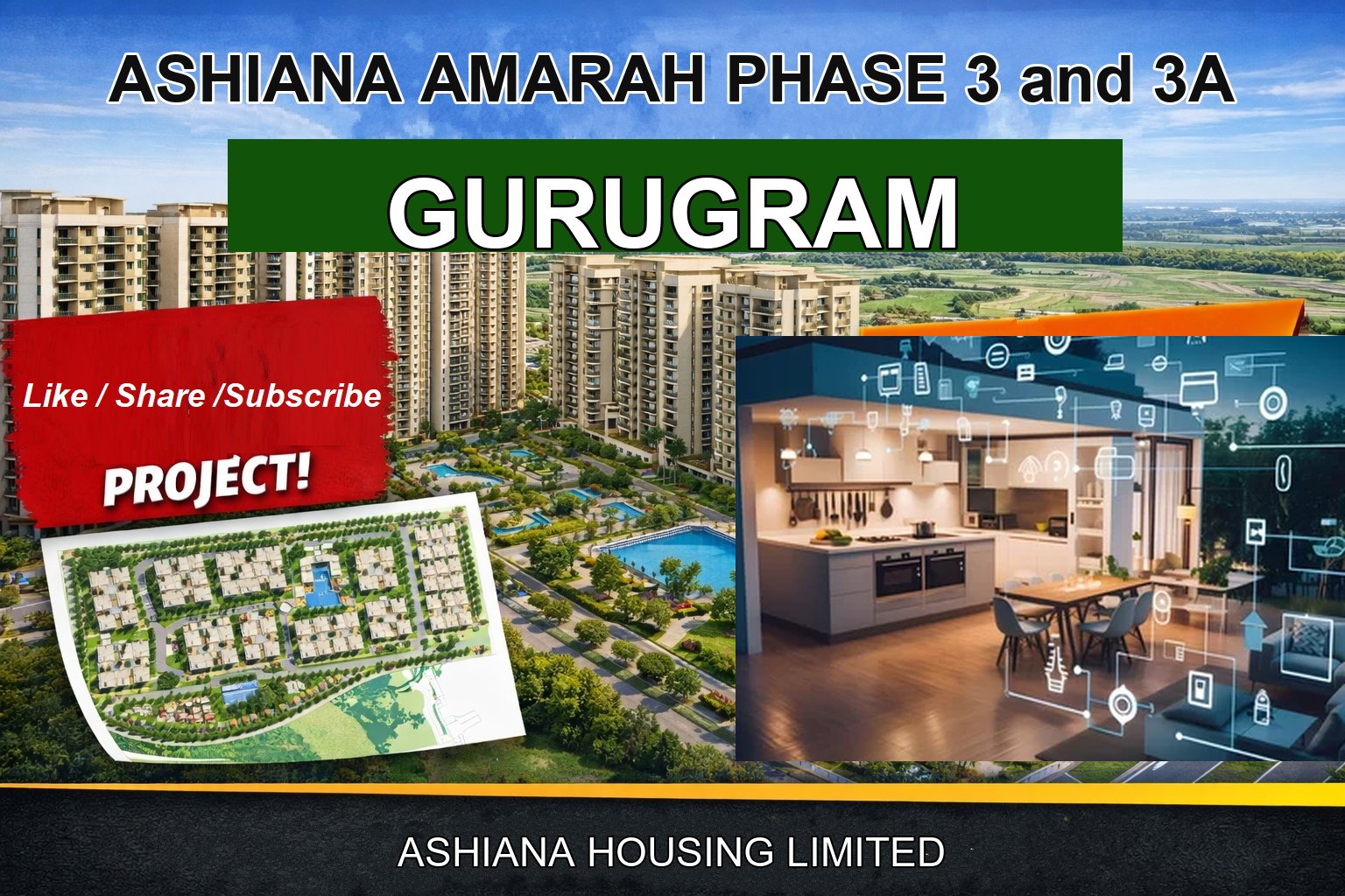 ASHIANA AMARAH PHASE 3 and 3A