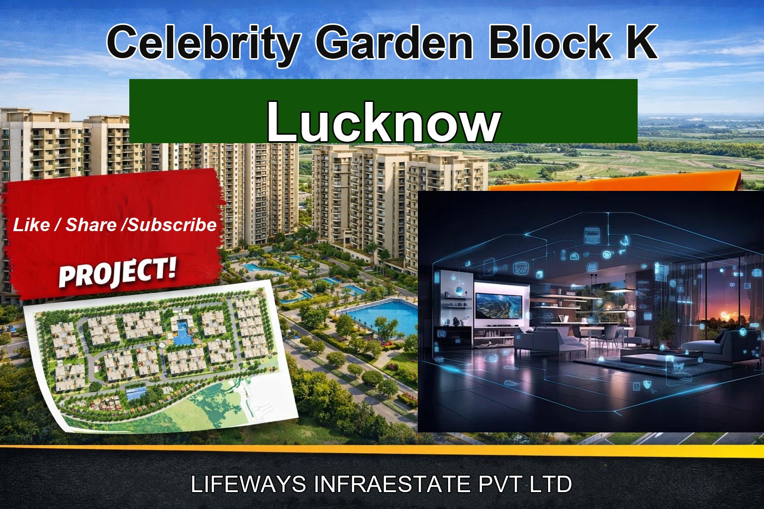 Celebrity Garden Block K