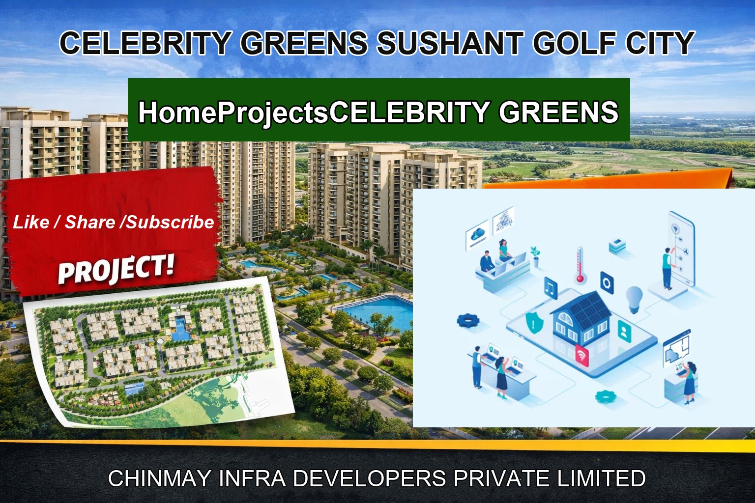 CELEBRITY GREENS SUSHANT GOLF CITY