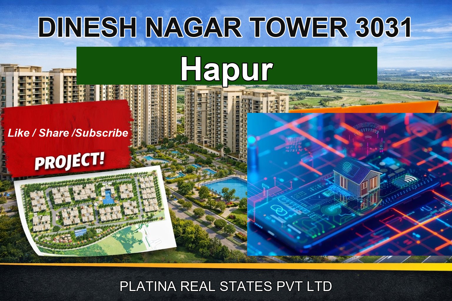 DINESH NAGAR TOWER 3031