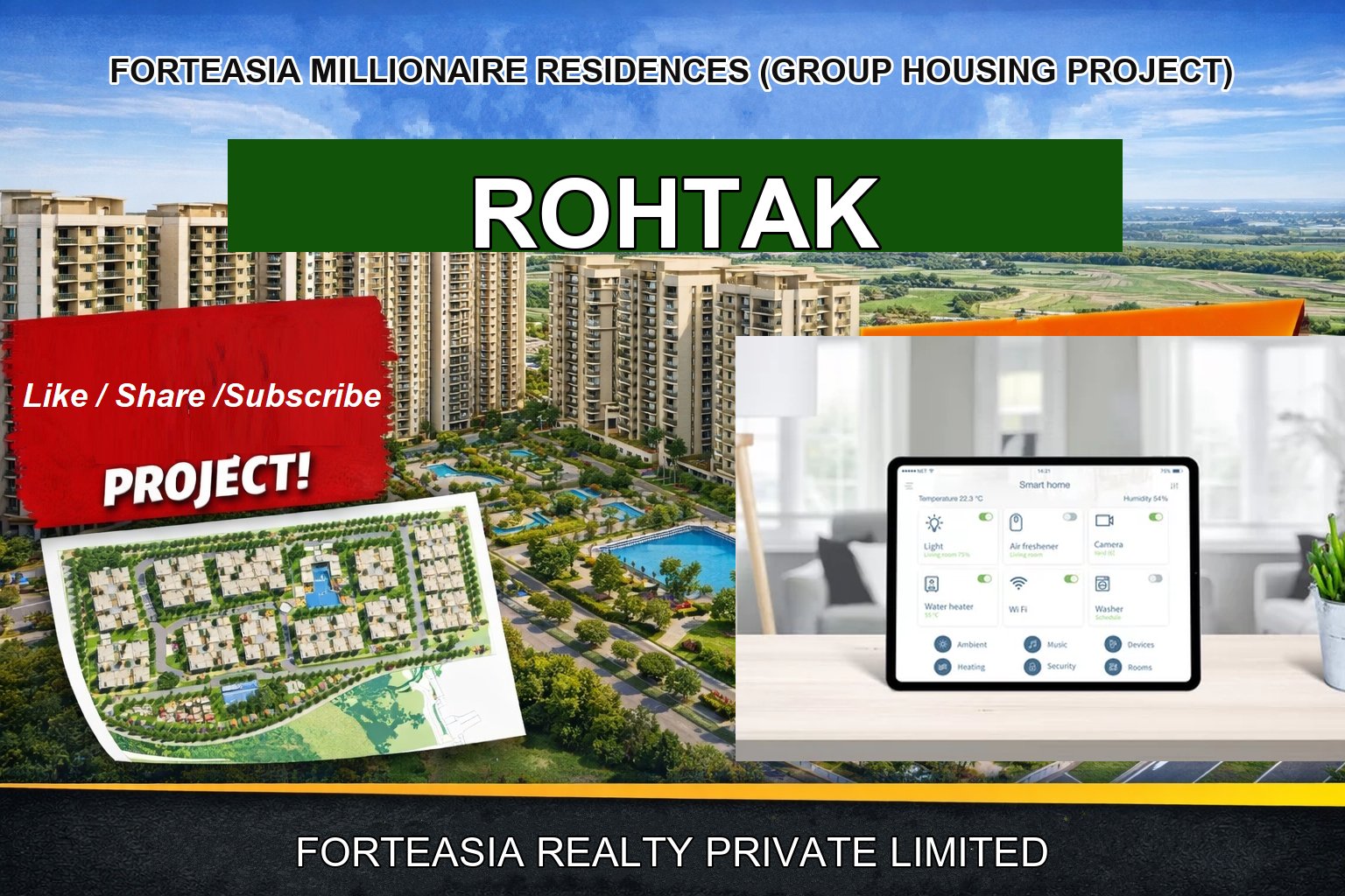 FORTEASIA MILLIONAIRE RESIDENCES (GROUP HOUSING PROJECT)