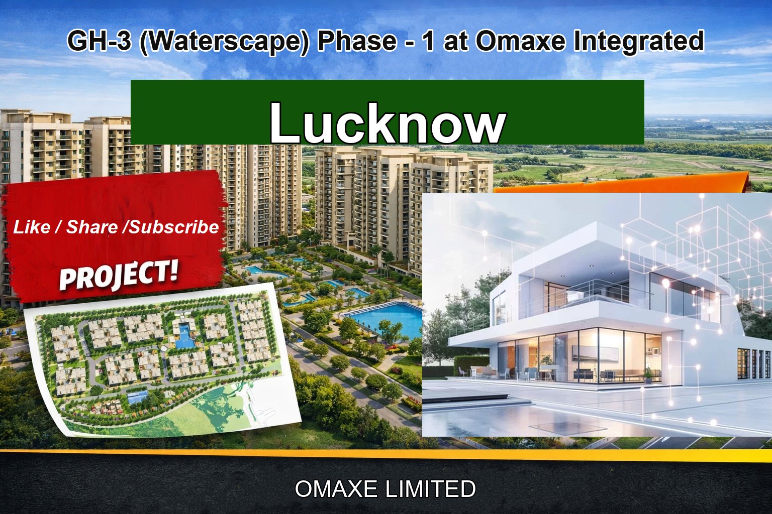 GH-3 (Waterscape) Phase - 1 at Omaxe Integrated