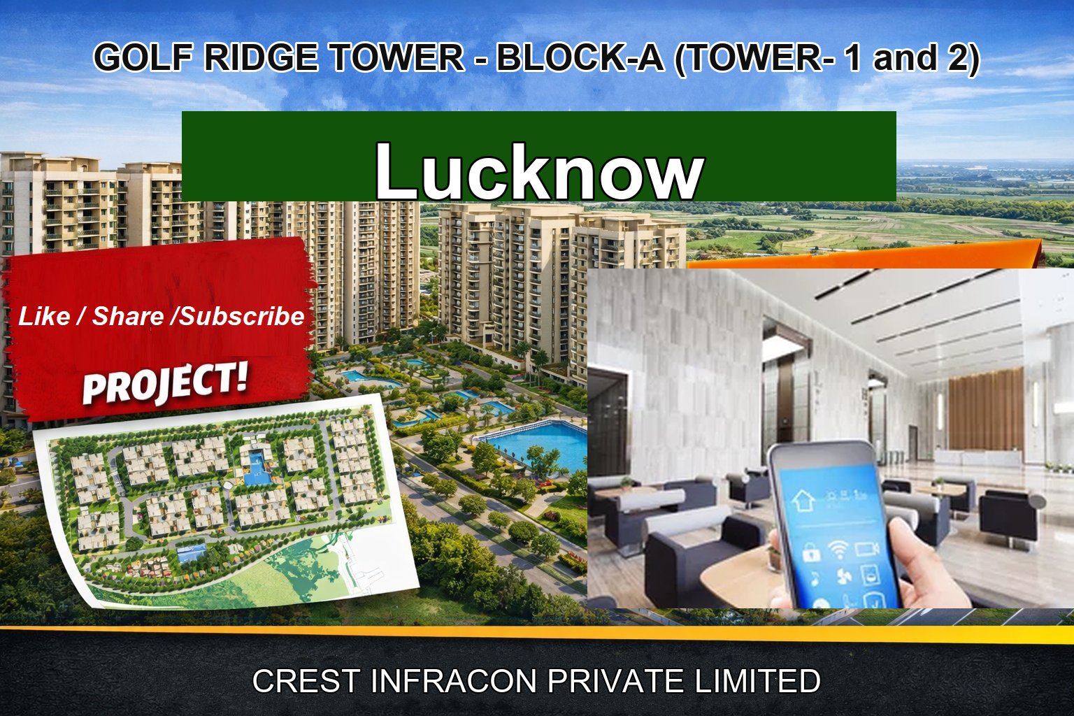 GOLF RIDGE TOWER - BLOCK-A (TOWER- 1 and 2)