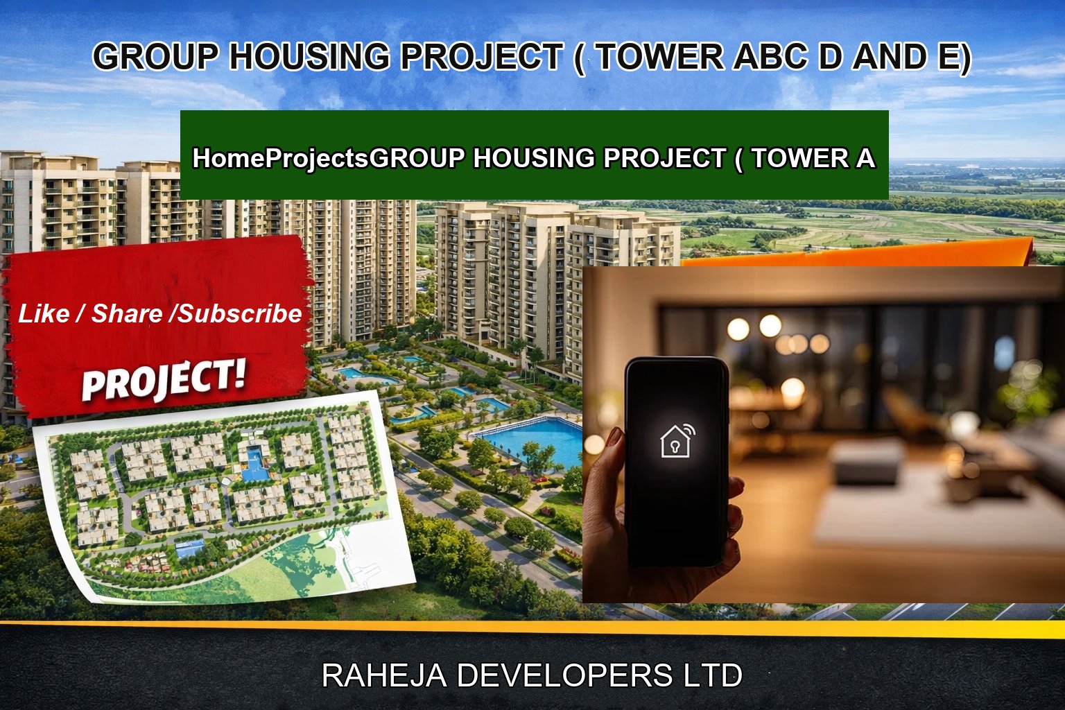 GROUP HOUSING PROJECT ( TOWER ABC D AND E)