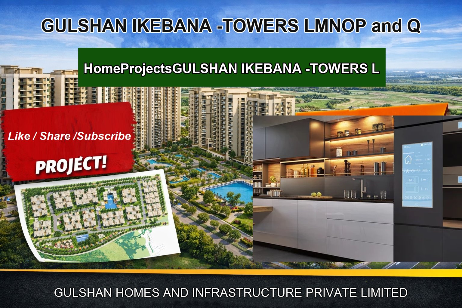 GULSHAN IKEBANA -TOWERS LMNOP and Q