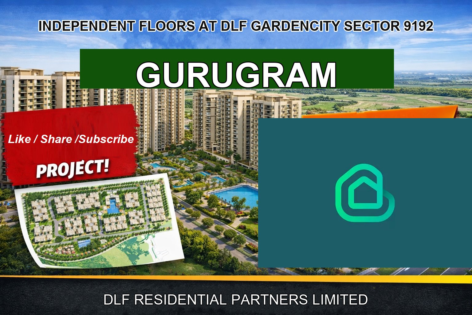 INDEPENDENT FLOORS AT DLF GARDENCITY SECTOR 9192
