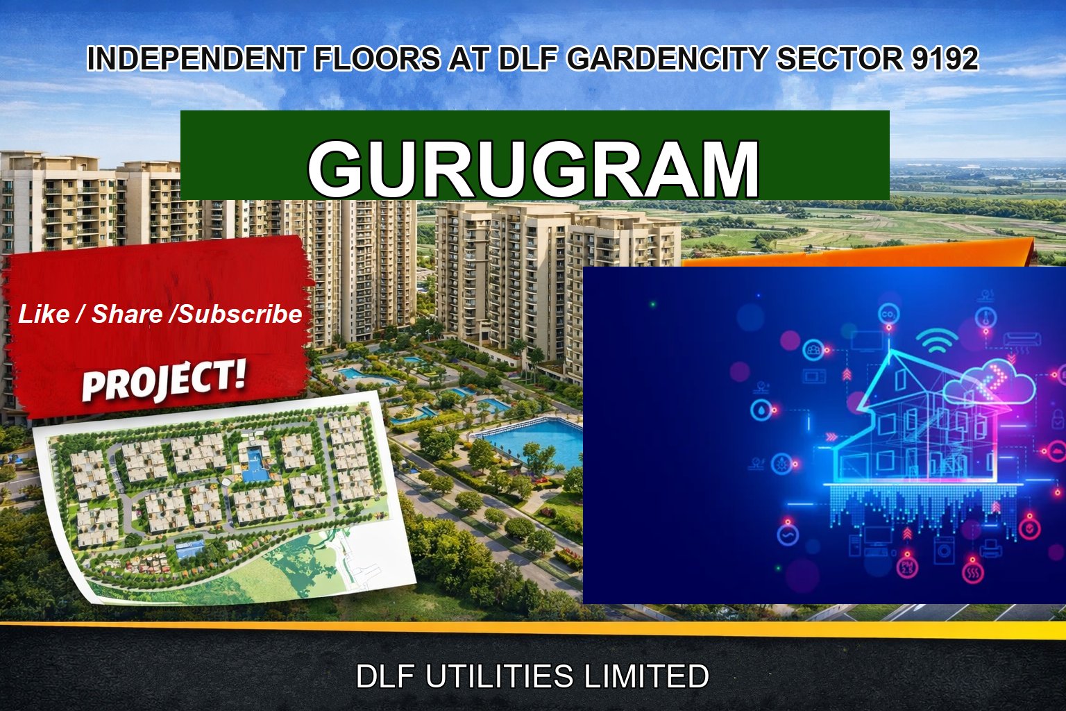 INDEPENDENT FLOORS AT DLF GARDENCITY SECTOR 9192