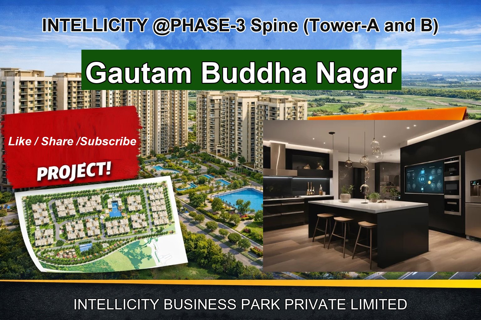 INTELLICITY @PHASE-3 Spine (Tower-A and B)