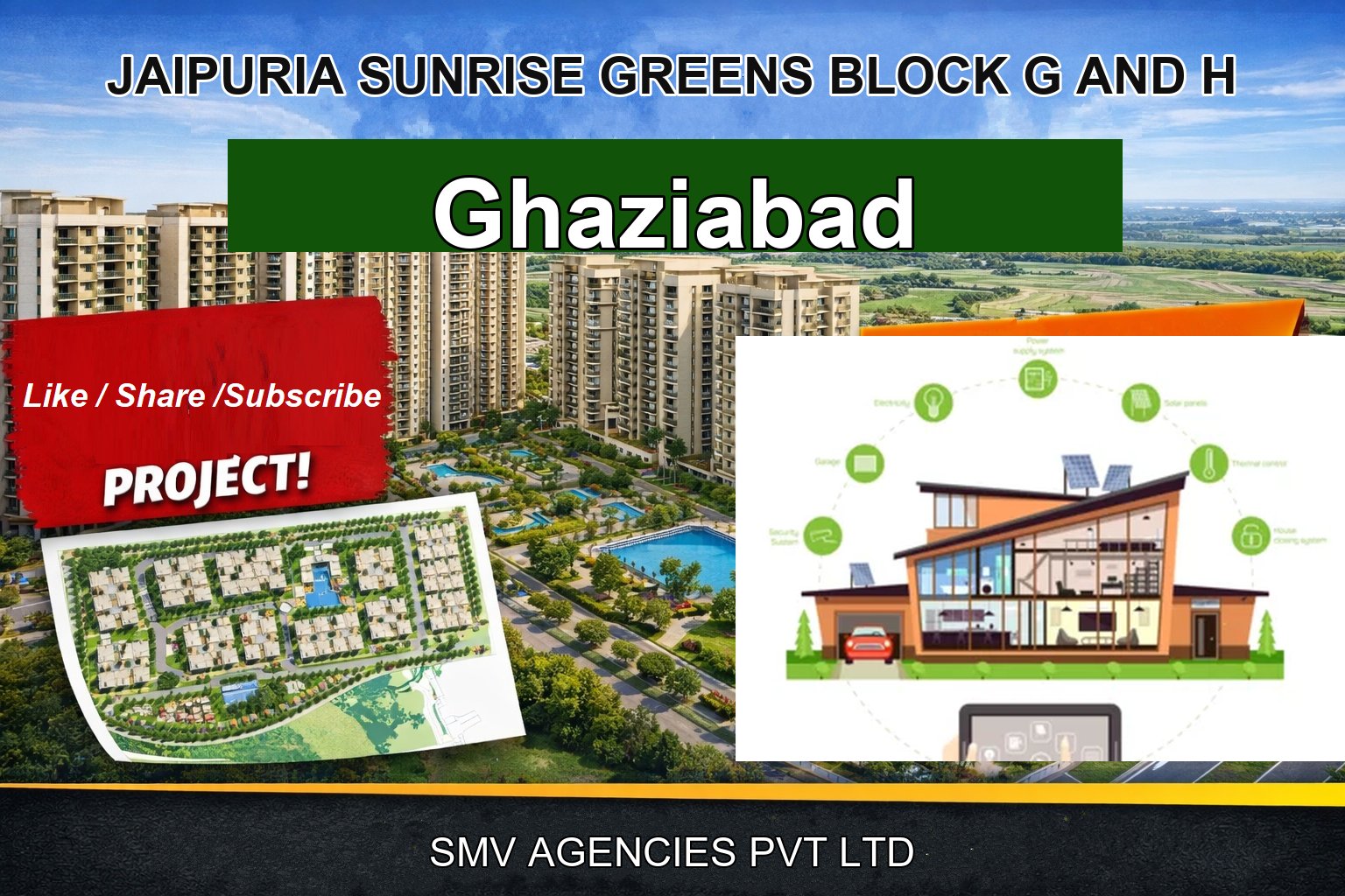 JAIPURIA SUNRISE GREENS BLOCK G AND H