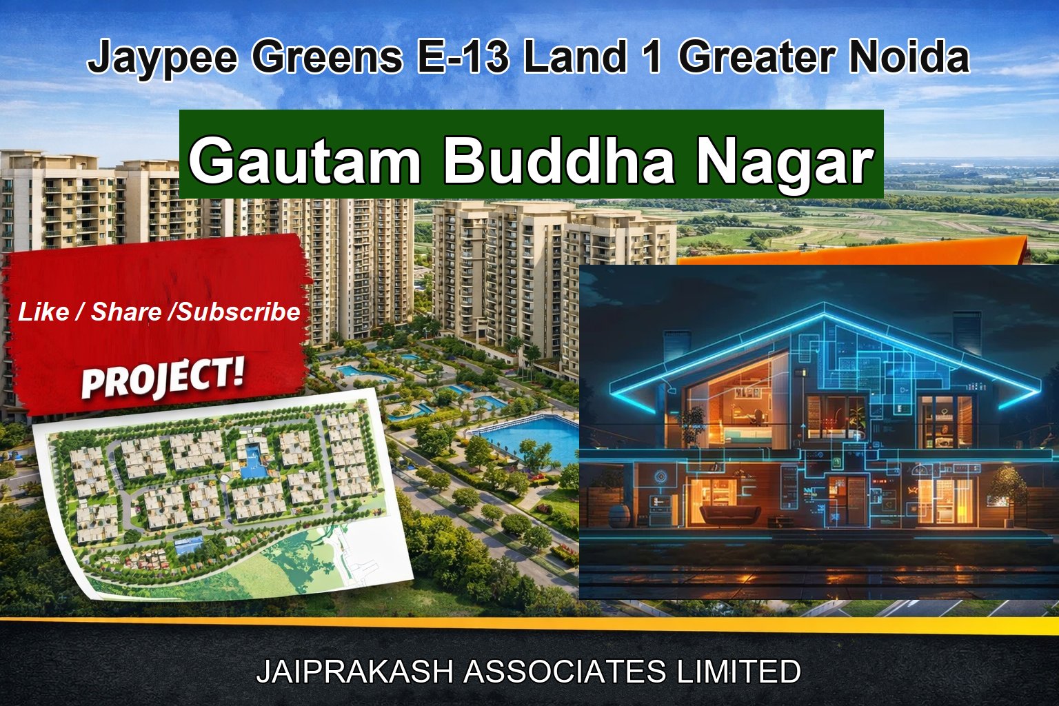 Jaypee Greens E-13 Land 1 Greater Noida
