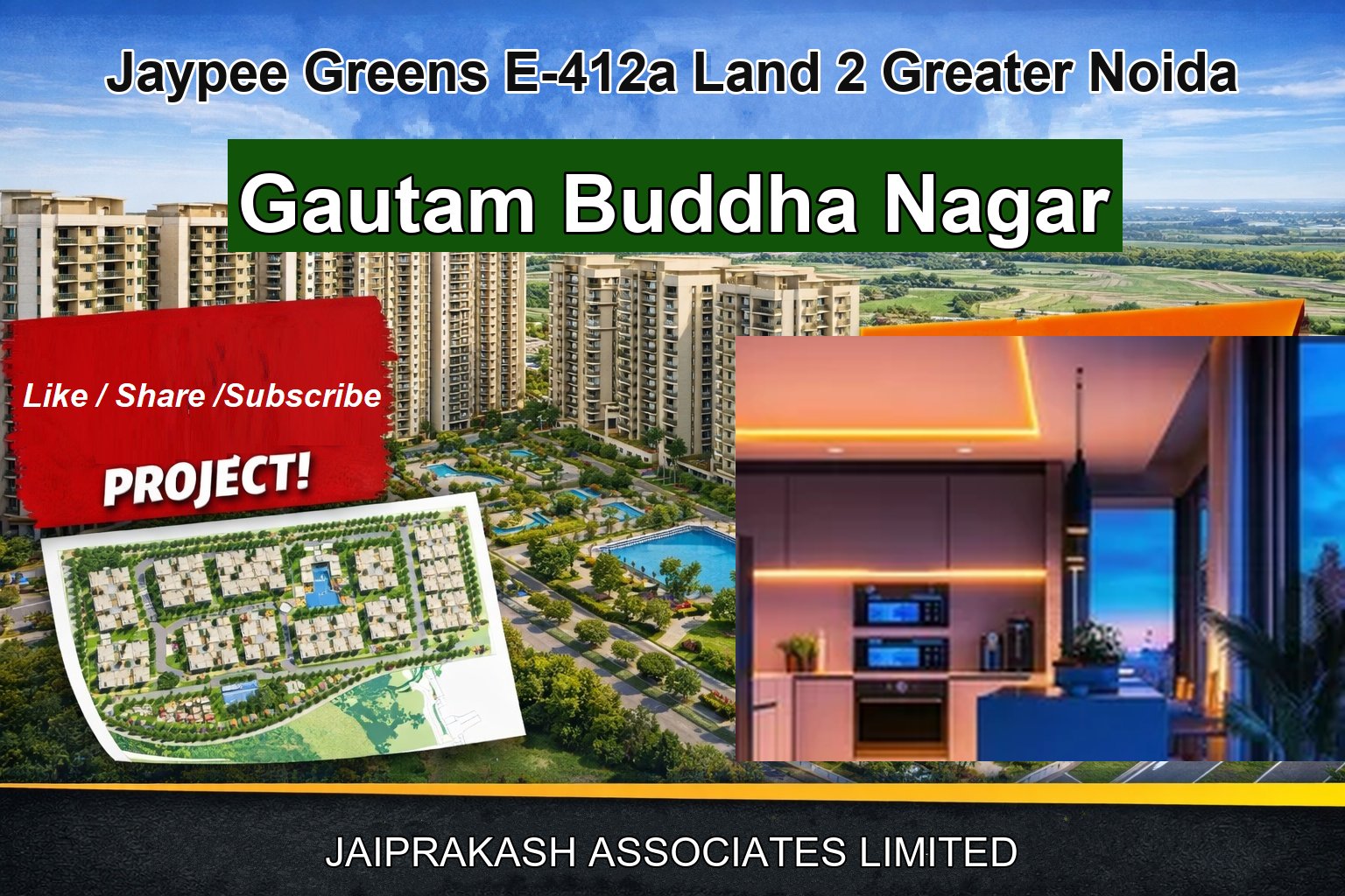 Jaypee Greens E-412a Land 2 Greater Noida