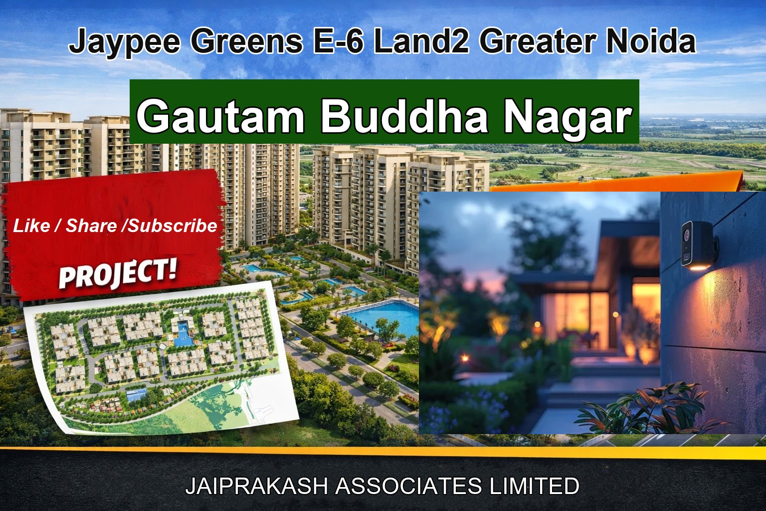 Jaypee Greens E-6 Land2 Greater Noida