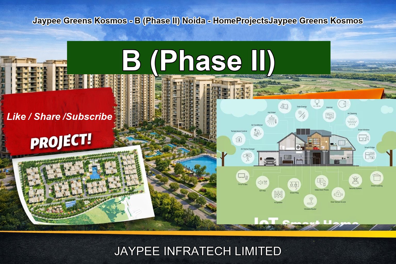 Jaypee Greens Kosmos - B (Phase II) Noida - HomeProjectsJaypee Greens Kosmos