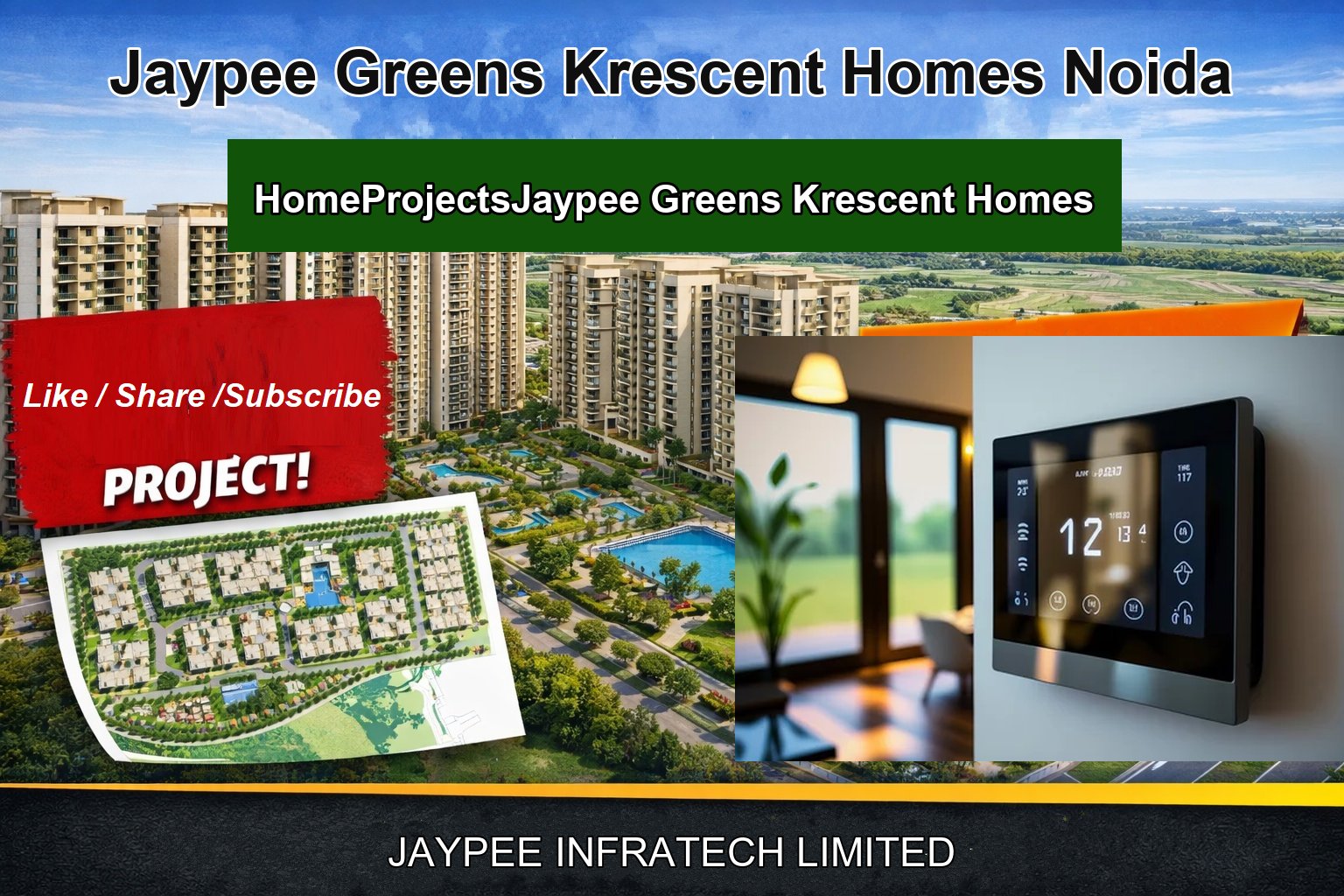 Jaypee Greens Krescent Homes Noida