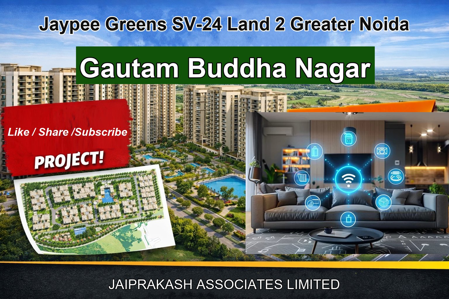 Jaypee Greens SV-24 Land 2 Greater Noida