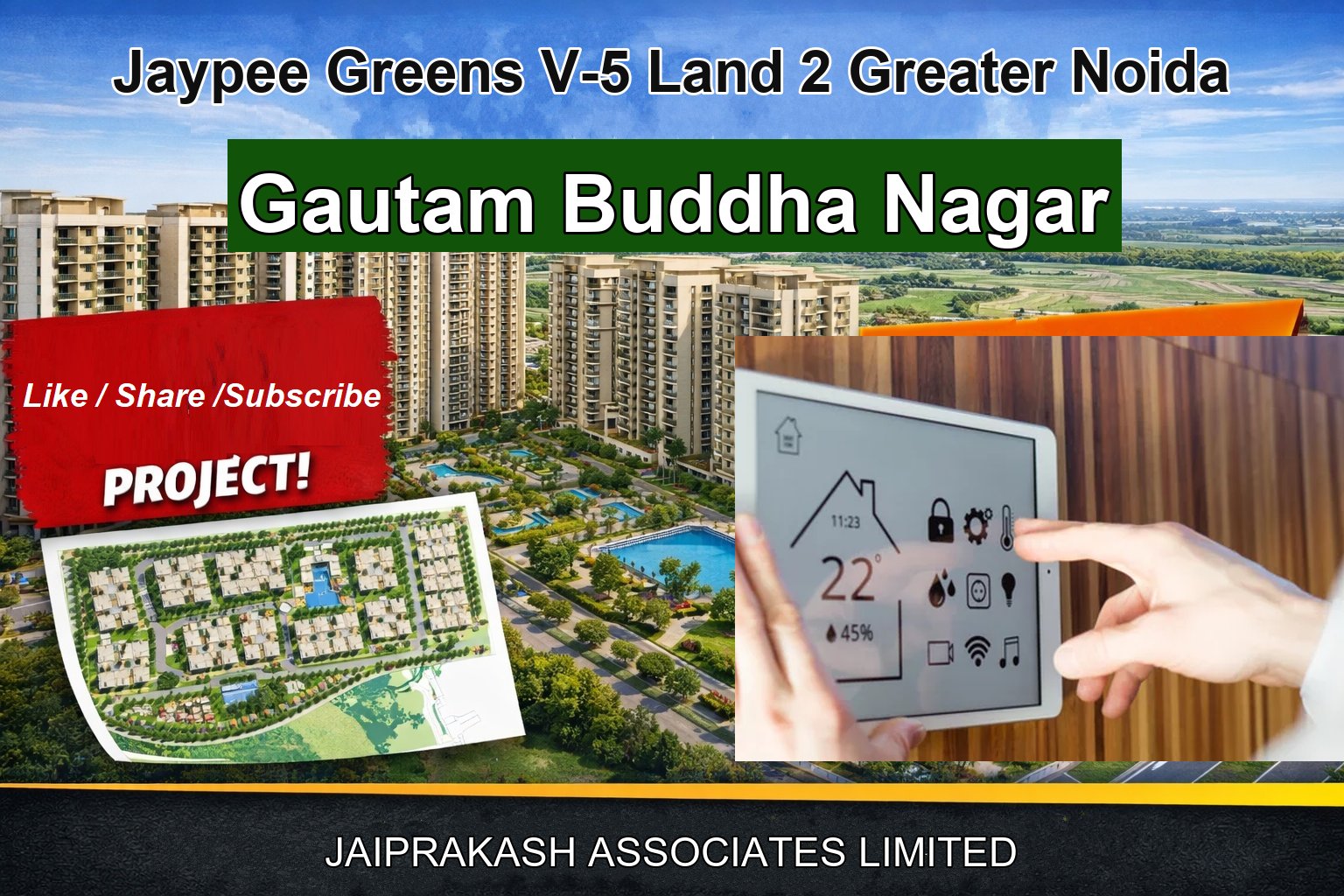 Jaypee Greens V-5 Land 2 Greater Noida