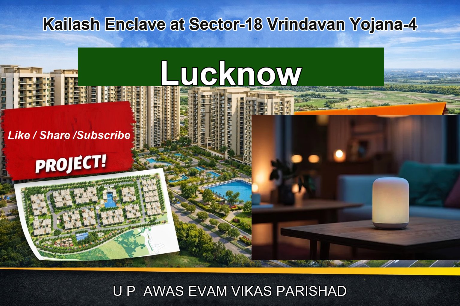 Kailash Enclave at Sector-18 Vrindavan Yojana-4