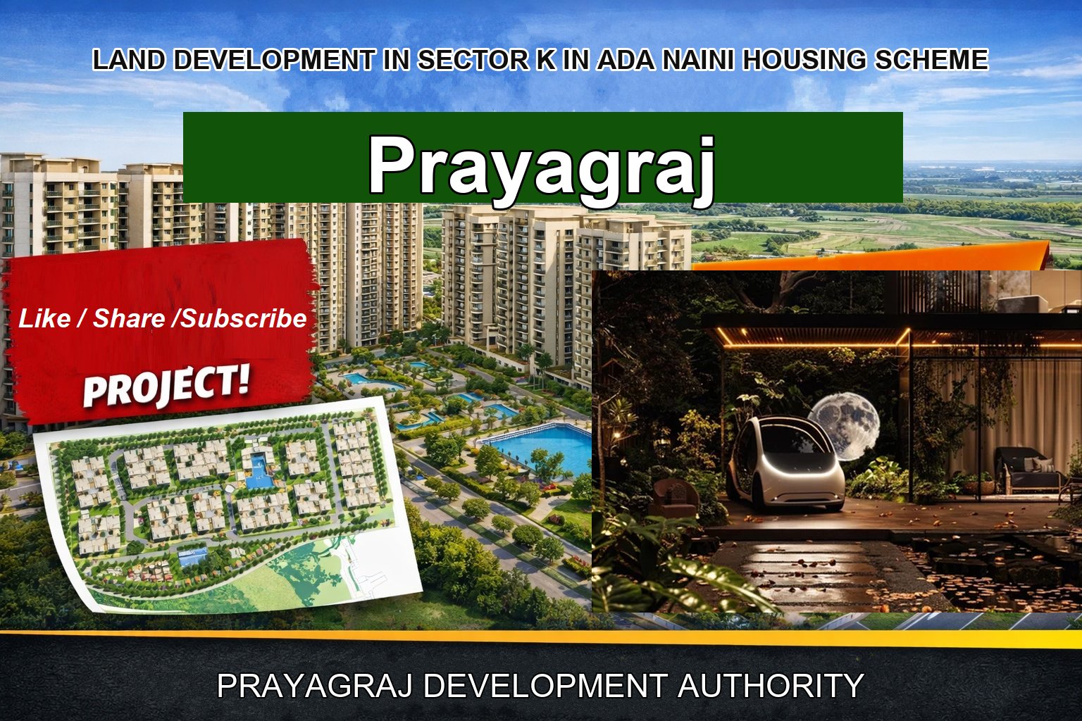 LAND DEVELOPMENT IN SECTOR K IN ADA NAINI HOUSING SCHEME