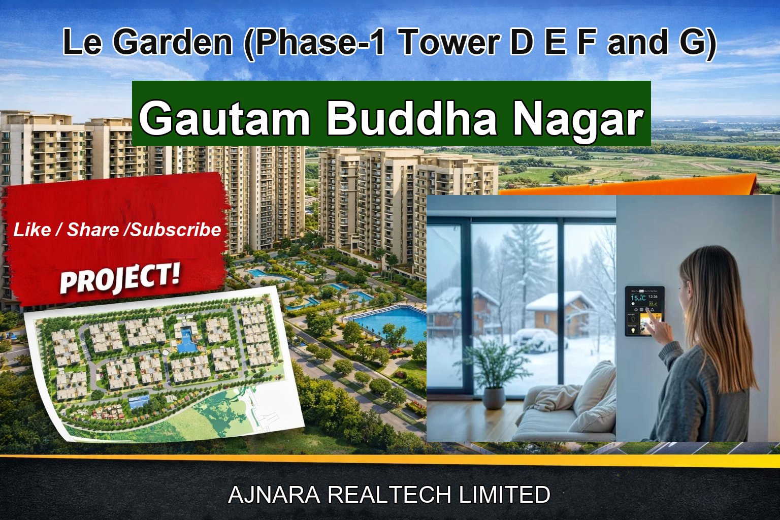 Le Garden (Phase-1 Tower D E F and G)