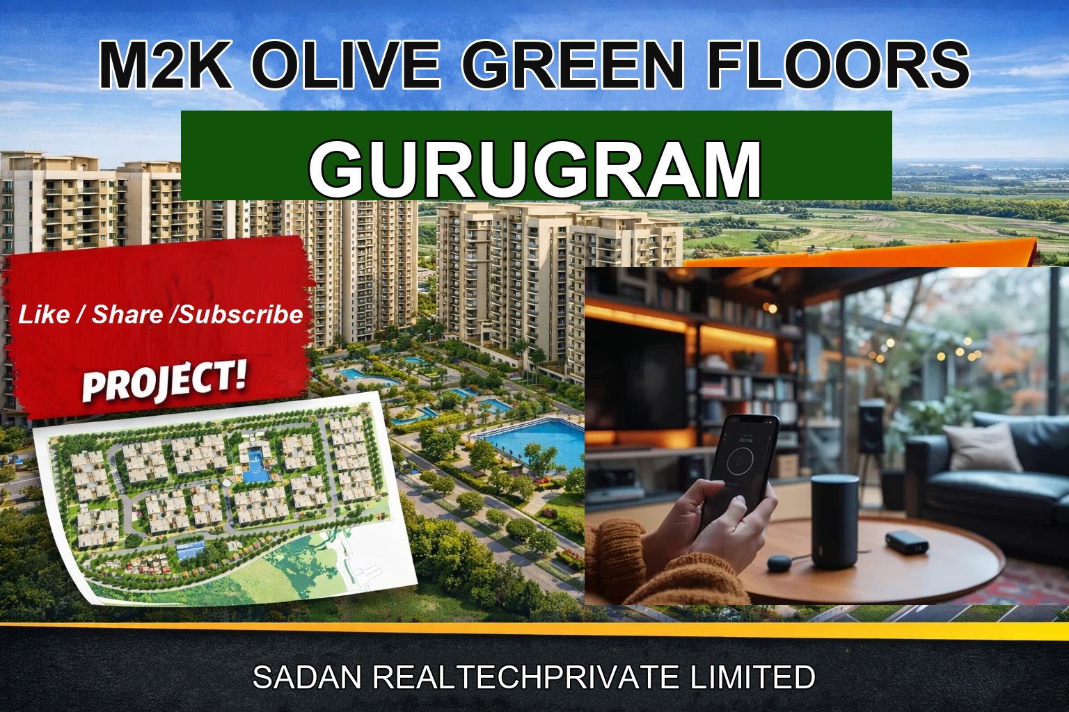 M2K OLIVE GREEN FLOORS