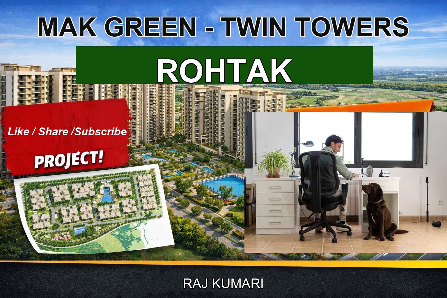 MAK GREEN - TWIN TOWERS