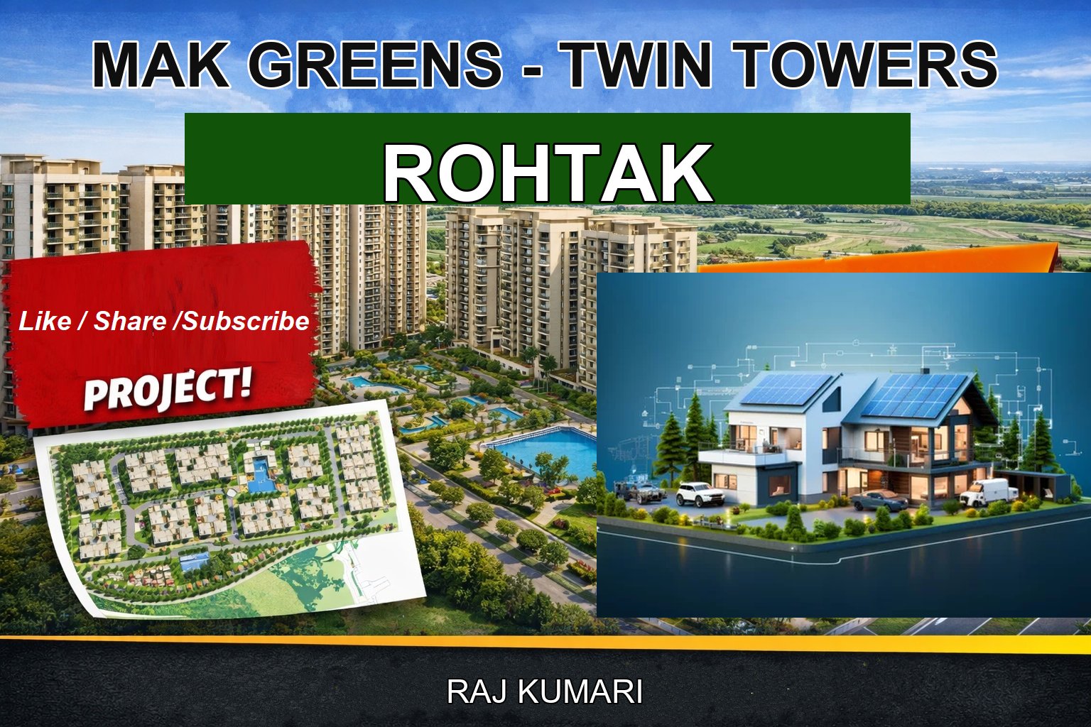 MAK GREENS - TWIN TOWERS