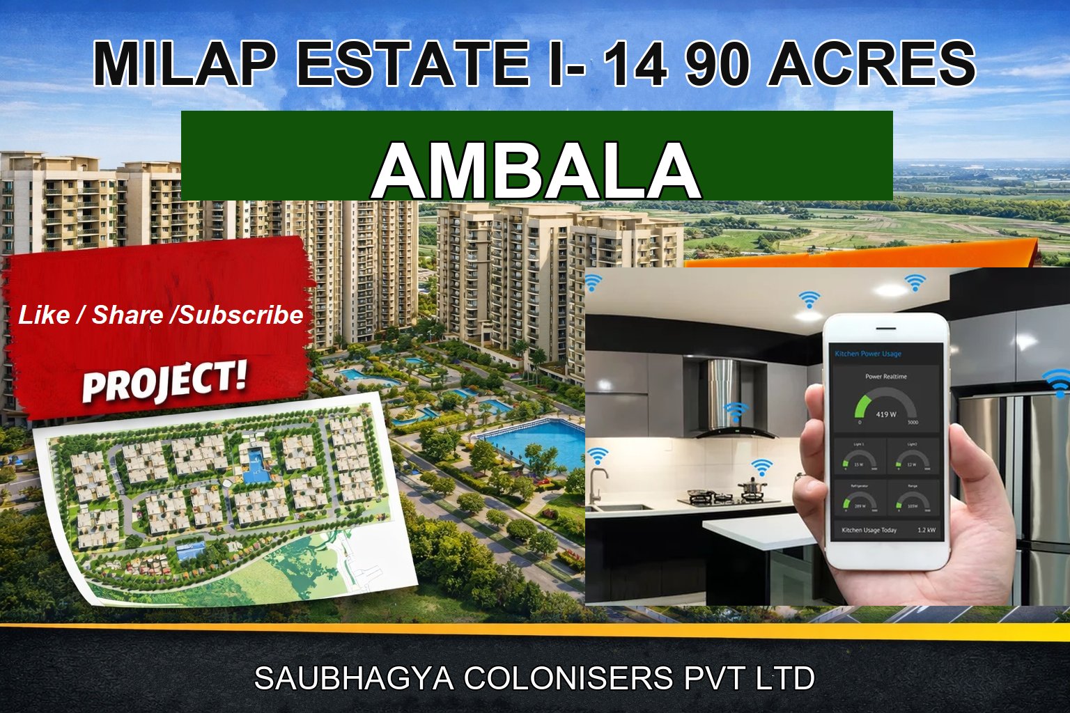 MILAP ESTATE I- 14 90 ACRES