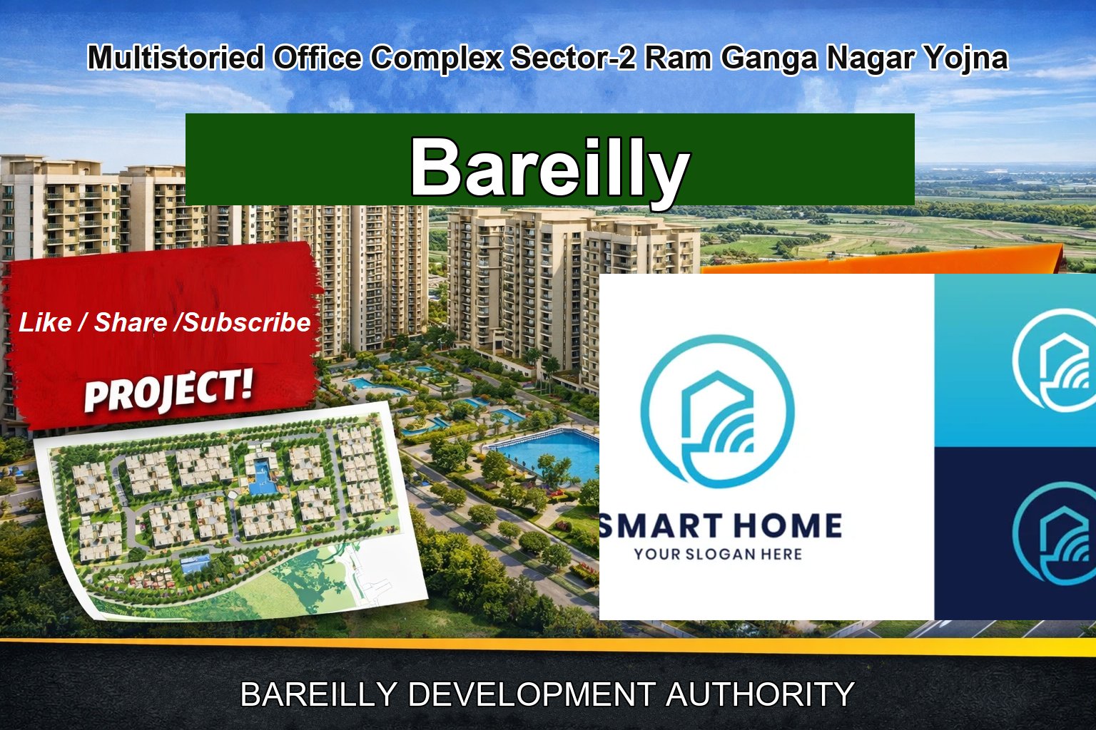 Multistoried Office Complex Sector-2 Ram Ganga Nagar Yojna