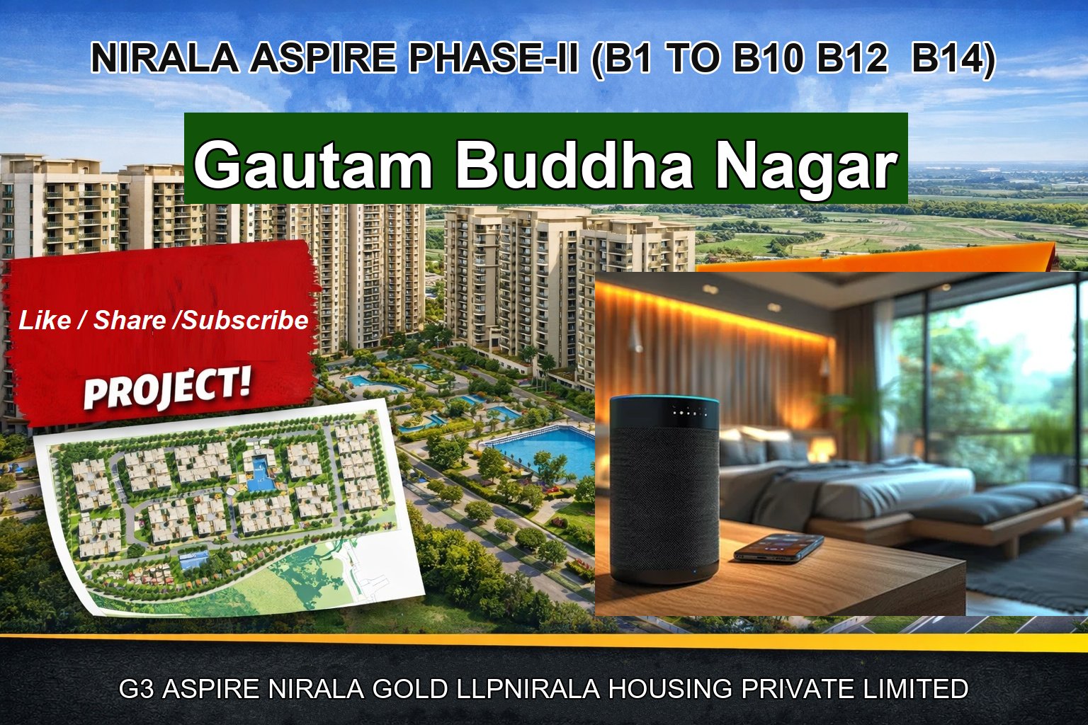 NIRALA ASPIRE PHASE-II (B1 TO B10 B12 B14)