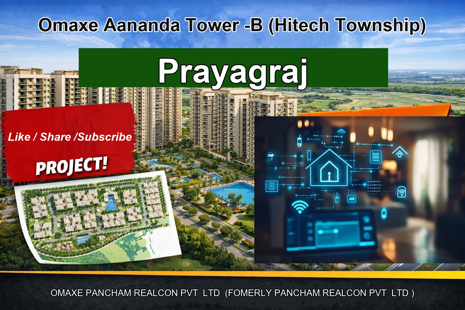 Omaxe Aananda Tower -B (Hitech Township)