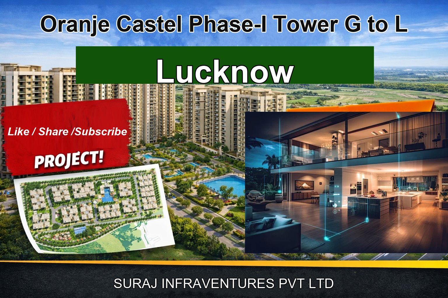 Oranje Castel Phase-I Tower G to L