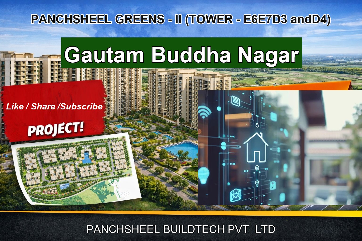 PANCHSHEEL GREENS - II (TOWER - E6E7D3 andD4)