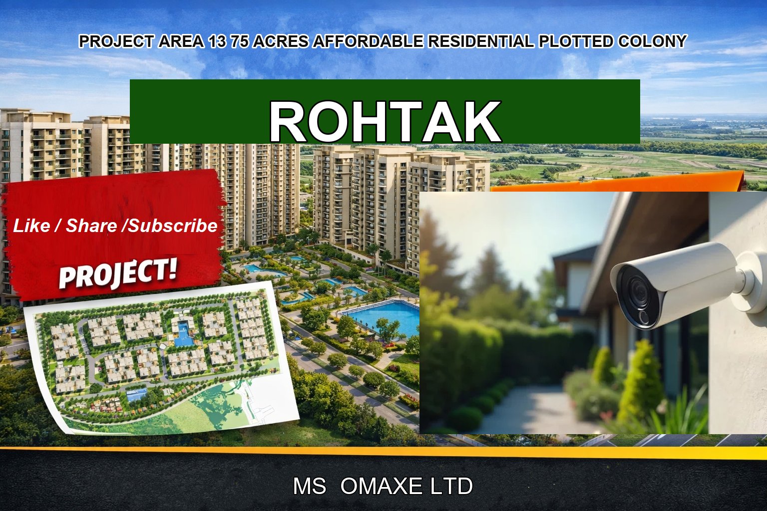 PROJECT AREA 13 75 ACRES AFFORDABLE RESIDENTIAL PLOTTED COLONY