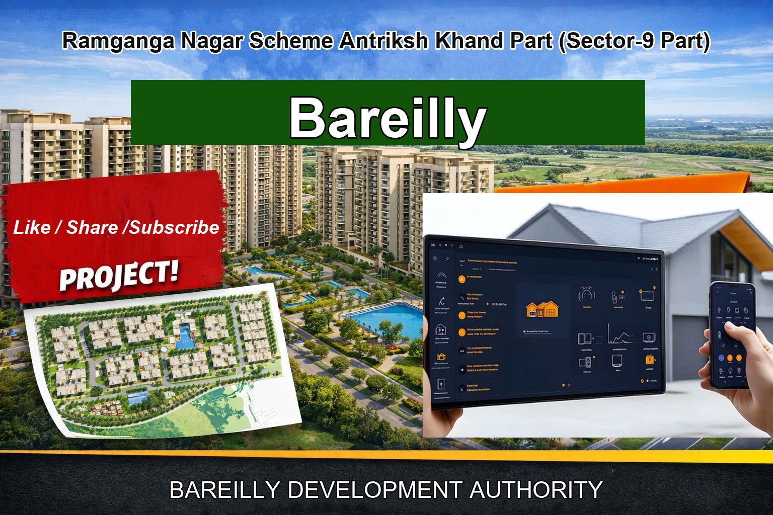 Ramganga Nagar Scheme Antriksh Khand Part (Sector-9 Part)