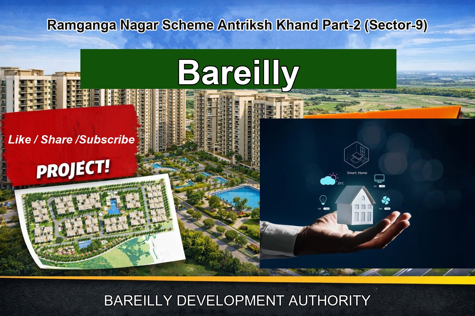 Ramganga Nagar Scheme Antriksh Khand Part-2 (Sector-9)