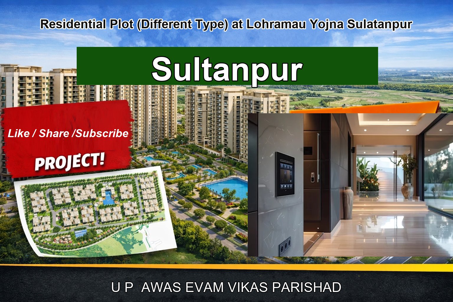 Residential Plot (Different Type) at Lohramau Yojna Sulatanpur