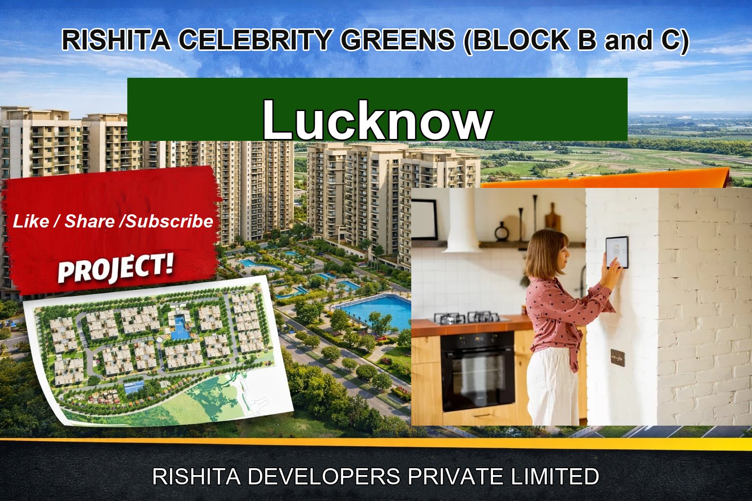 RISHITA CELEBRITY GREENS (BLOCK B and C)